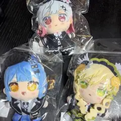 魔法少女ノ魔女裁判　ぬいぴーす　エマ ヒロ レイア シェリー ハンナ セット 魔法少女ノ魔女裁判 ぬいぴーす エマ ヒロ レイア シェリー ハンナ
