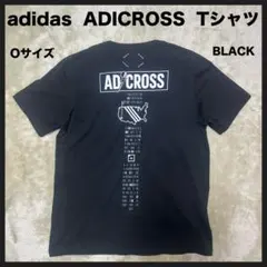 【USED】 adidas ADICROSS Tシャツ BLACK Oサイズのサムネイル