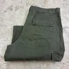 Cabela's　カーゴパンツ　ダック　W41 L29　オリーブ　古着のサムネイル