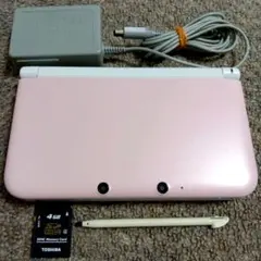 ☆準美品☆ Nintendo 3DSLL ピンク×ホワイト ☆動作良好☆
