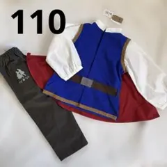 新品　未使用 ディズニー 白雪姫 王子 コスプレ　なりきりセットアップ　仮装衣装