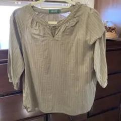 DECoy コレクション 五分袖シャツ 9号 オリーブ