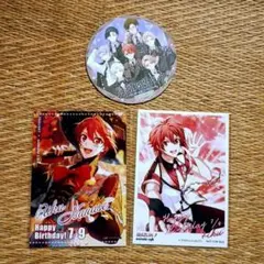 アイナナアイドリッシュセブンEXPO特典フードコースター陸誕生日ブロマイドセット