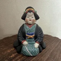 伊藤陶山作　色絵　お多福　タカチ　h13㎝ 東S8-0507☆2F 伊藤陶山作 色絵 お多福 タカチ h13㎝ 東S8-0507☆2F - メルカリ