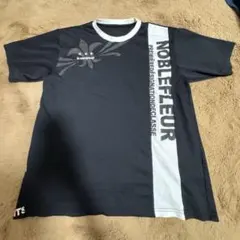 ルコックNOBLEFLEUR Tシャツ Mサイズ ブラック/ホワイト