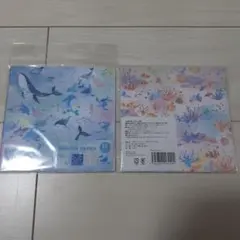 amifa デザインペーパー アクアリウム　２つ
