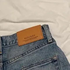 MOUSSY フレアデニムパンツ