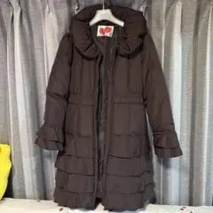 フリル ダウンジャケット