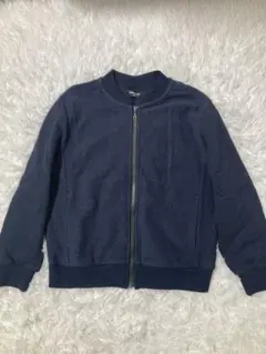 COMME CA ISM ネイビー ジャケット　薄手