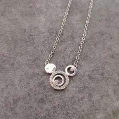 ハ*マ様 ディズニー ミッキーマウス シルバー925 ネックレス