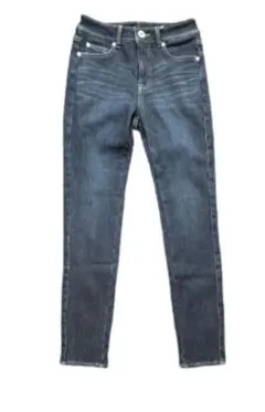 未使用しまむら裏地あったかパンツ（スキニー）ダークネイビー ウエスト67cm