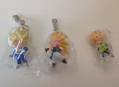 ドラゴンボール 超サイヤ人キーホルダー 3個セット