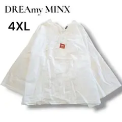 新品タグ付き★DREAmy MINX 4XL　シャツ ブラウス　ゆったりサイズ