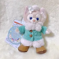 ディズニーシー　トゥインクリングタウン　リーナベル　ぬいぐるみバッジ　クリスマス