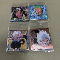 ワンピース ウエハース LOG12 USGRルフィ　ドラゴン　ゾロ　くまセット