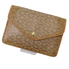 CELINE セリーヌクラッチバッグ Cマカダム 馬車柄 馬車ゴールド金具