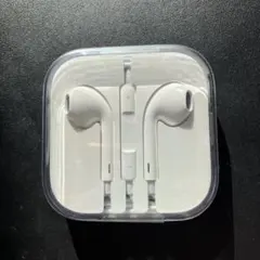iPhone6s純正　未開封　ホワイト 有線イヤホン 収納ケース付き