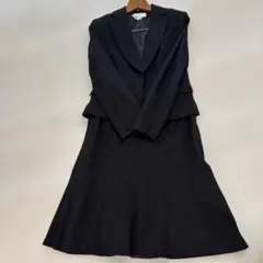 クリーニング済　ワンピーススーツ テーラードジャケット　7号