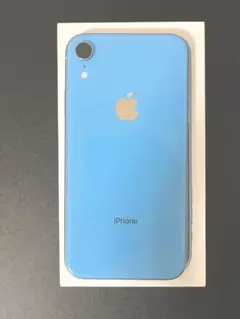 Apple iPhone XR 本体 ブルー