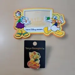 東京ディズニーリゾート 名札とピンバッジセット
