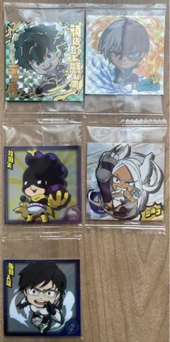 ヒロアカ ウエハース シール　5枚まとめ売り