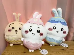 ちいかわ＆ハチワレ＆うさぎのぬいぐるみ(そろそろイースターなBIGぬいぐるみ)