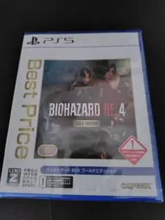 PS5バイオハザードRE4ゴールドエディション新品未開封