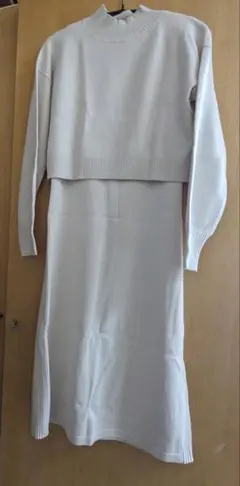 新品★ニットワンピ マルチウェイワンピース セットアップ