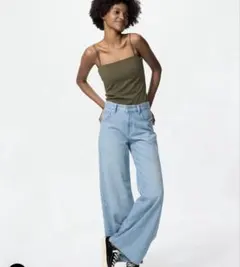 ユニクロ　エアリズムコットンブラチューブトップ　 L