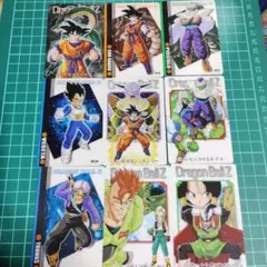 ドラゴンボールZ グミカード9枚セット(スリーブ付き)プラスチック製