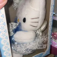 Hello Kitty ぬいぐるみ マスコット ブルー