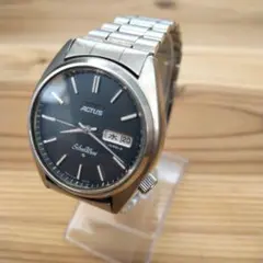 岡*人様 【整備済み】希少 アクタス シルバーウエーブ 自動巻 1976年製造 2025年最新】セイコー アクタス シルバーウェーブの人気アイテム