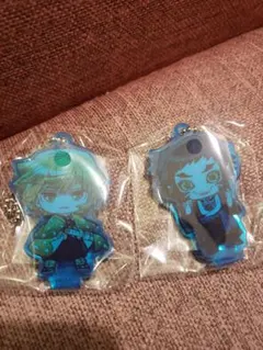 鬼滅の刃 ここみえ アクリルフィギュア 我妻善逸 獪岳