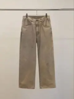 ANCELLM 26SS CHINO WIDE SLACKS(BLACK) - メルカリ