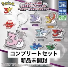 ポケモン メタルチャームマスコット 30周年　第二弾　コンプリートセット