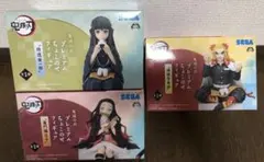 鬼滅の刃 プレミアムちょこのせフィギュア 3種セット