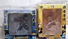 鬼滅の刃　一番くじ A賞 冨岡義勇フィギュア, B賞 我妻善逸フィギュア セット