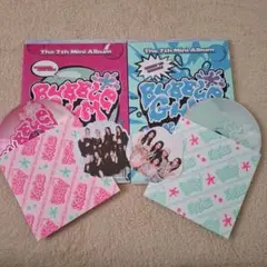 Kep1er BUBBLE GUM アルバム 2種セット 未再生CD＆コースター