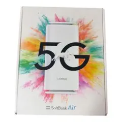 【新品・未使用】SoftBank Air 5G 端末本体 ホームルーター セットのサムネイル