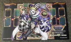 遊戯王 道化の一座 クラウンクラン ホワイトフェイス プレイマット プレマ