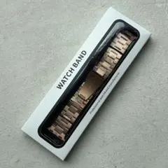 Apple Watch バンド メタル ゴールド 42/44/45 高級