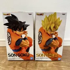 ドラゴンボール 超 地球育ちのサイヤ人 孫悟空　超サイヤ人孫悟空　セット
