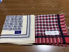 CK CALVIN KLEIN TIENSBEAUハンカチ2枚セット