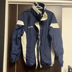 Columbia ナイロンジャケット ネイビー/ホワイト