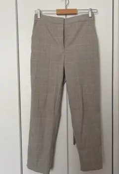 ZARAチェックパンツ