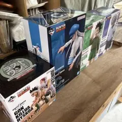 ハンターハンター　一番くじ　ラストワン賞　ゴン　キルア　ヒソカ　フィギュアセット