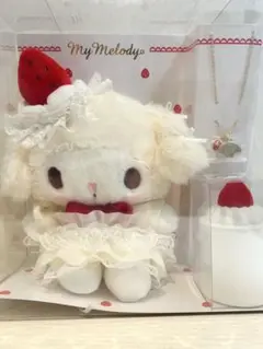 サンリオ ショートケーキ デザイン マイメロ ぬいぐるみ ネックレス