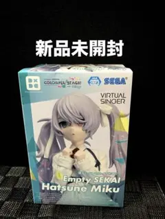 プロセカ プライズ フィギュア desktop 誰もいないセカイの初音ミク 新品