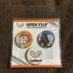 『ハイキュー！！」mini缶バッジ3個セット SVリーグ