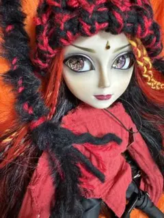 テヤンドールサイズ【ハンドメイドロングコードニット帽】 - メルカリ